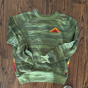 Aviator Nation Olive Sweatshirt